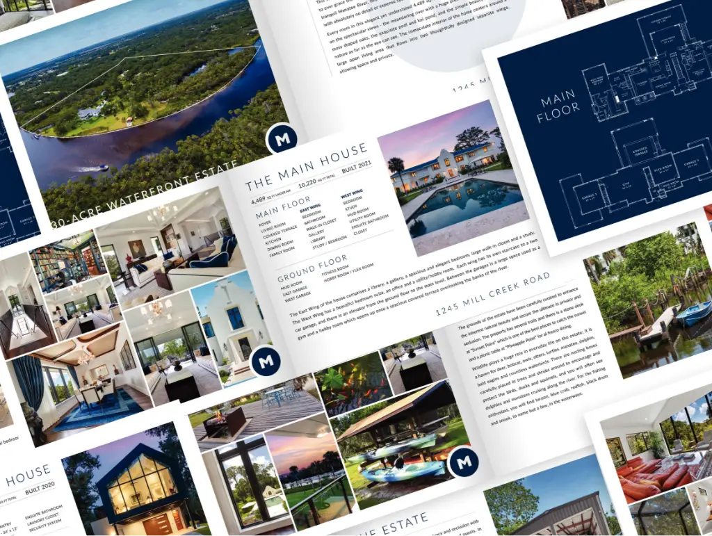 Coastal living room with bay views