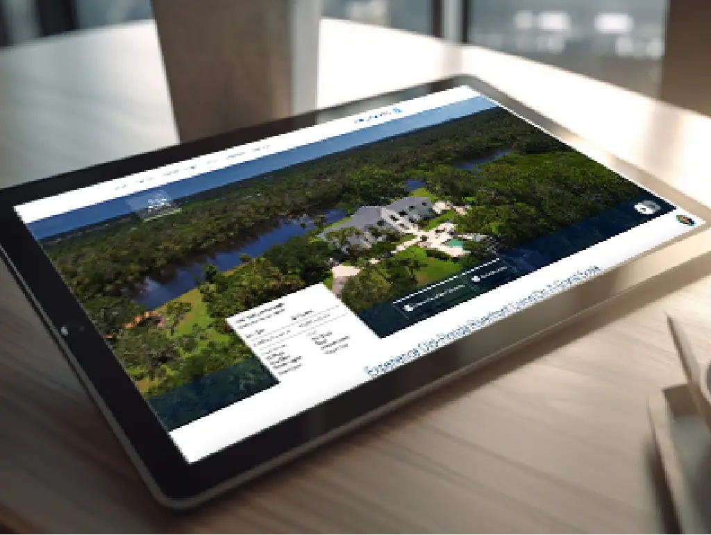 Coastal living room with bay views