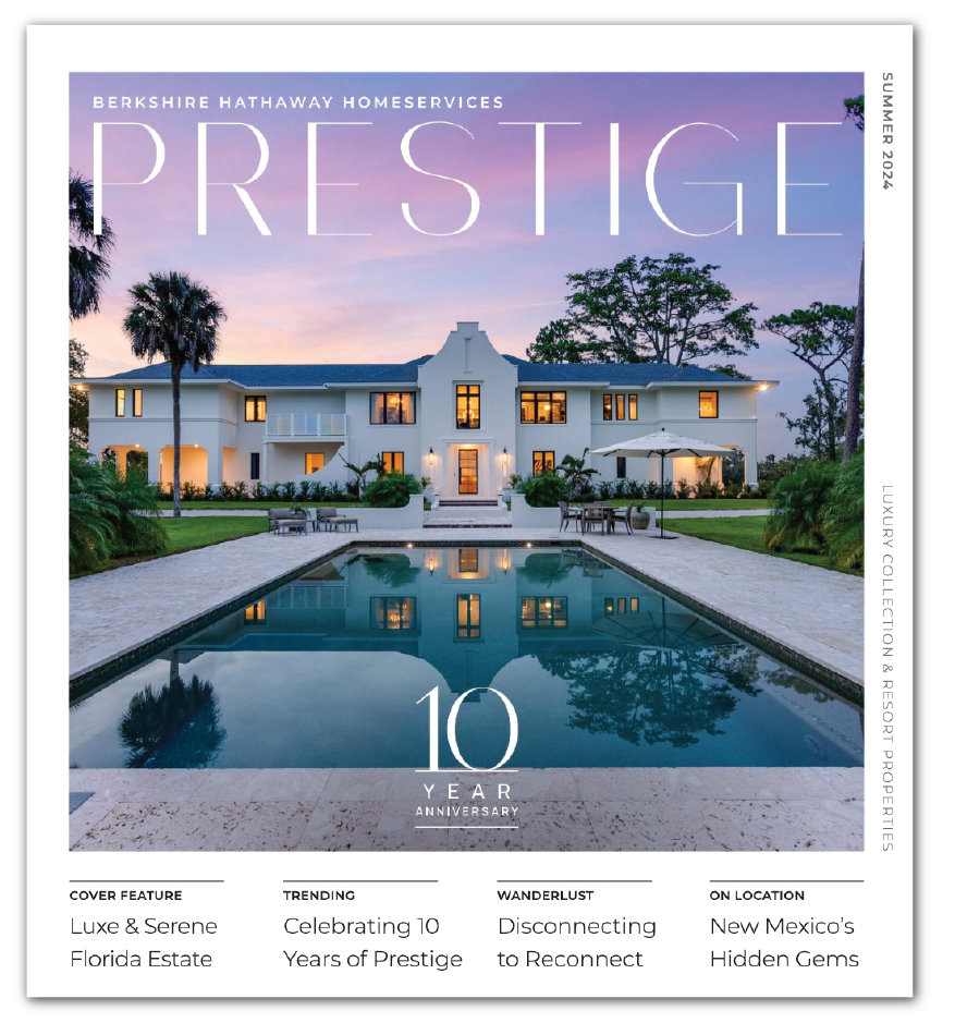 LUXURY LISTING FEATURED IN PRESTIGE MAGAZINE